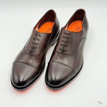 Santoni - Veterschoenen - Maat: EU 42.5 - Nieuw in doos