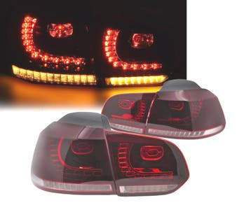 FEUX ARRIÈRE VOLKSWAGEN VW GOLF 6 08-12 LED ROUGE BLANC, Autos : Pièces & Accessoires, Éclairage, Verzenden, Neuf