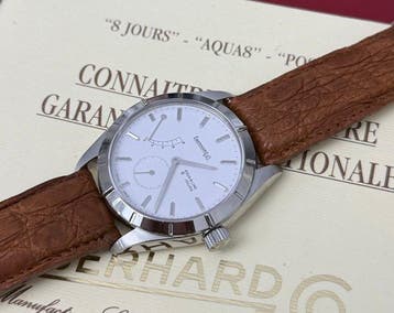 Eberhard & Co. - Aqua 8 Jours - 21018 - Heren - 2006, Nieuw