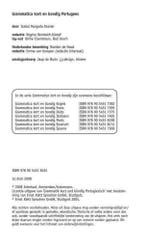 Grammatica kort en bondig Portugees 9789054518181, Boeken, Verzenden, Gelezen, I.M. Kessler