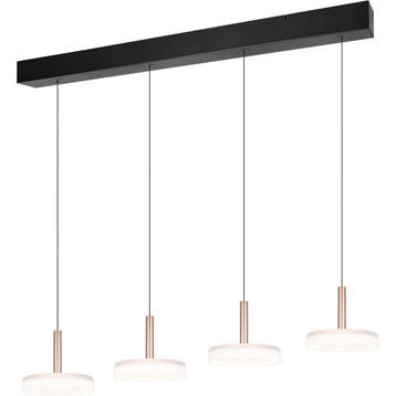LED Hanglamp 30W - Dimbare Witte Metalen LED Hanglamp in War, Verzenden, Nieuw