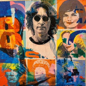 Giuliano Grittini (1951) - John Lennon & Icons, Antiquités & Art