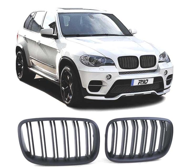 Calandres Pour Bmw X5 E70 X6 E71 Look M Noir Mat, Auto-onderdelen, Carrosserie, Verzenden