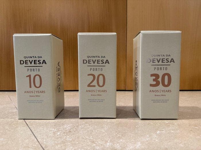 Quinta da Devesa, 10, 20 & 30 Years Old - White Port - Porto, Collections, Vins