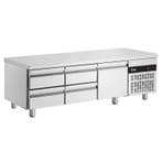 Koelwerkbank | 245L | 1 Deur (1/1 GN) + 4 Laden | 0°C/+10°C, Verzenden, Nieuw in verpakking