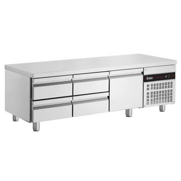 Koelwerkbank | 245L | 1 Deur (1/1 GN) + 4 Laden | 0°C/+10°C, Verzenden, Nieuw in verpakking