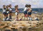 Francis Cristaux (1950) - Deauville - Petits Footballeurs