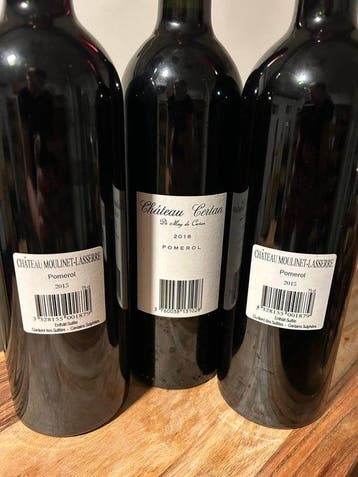2018 Chateau Certan de May & 2x 2015 Chateau, Nieuw