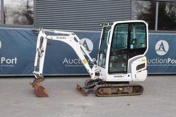 Veiling: Minigraver Kubota KX019-4 Diesel 2015, Ophalen