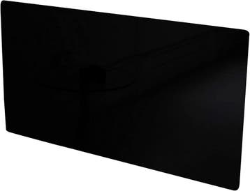 50x160 cm - Radiator Cover Flat (Vlakke voorplaat) - Zwart, Doe-het-zelf en Bouw, Verwarming en Radiatoren, Ophalen of Verzenden