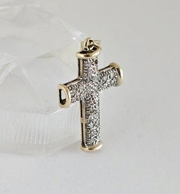 Sans prix de réserve - Pendentif en forme de croix - 8