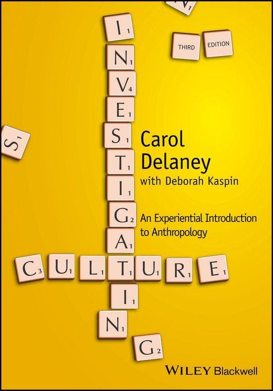 Investigating Culture 9781118868621 Carol Delaney, Livres, Langue | Anglais, Envoi
