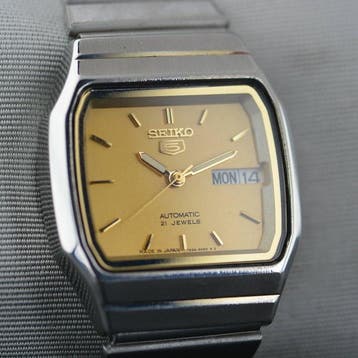 Seiko - Seiko 5 TV Case - Sans prix de réserve - Homme -