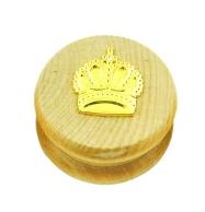 Houten Kruidengrinder Ø55mm Kroon, Verzenden