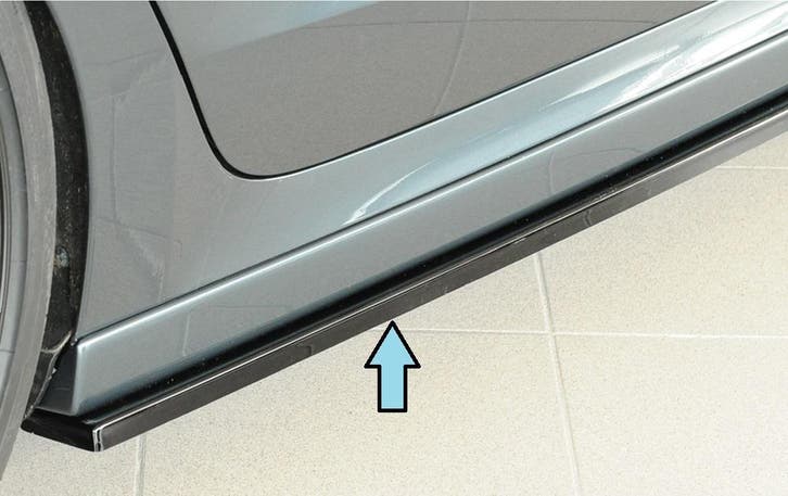 Side Skirts Rieger Tuning geschikt voor Skoda Octavia 20- 5d, Auto-onderdelen, Carrosserie, Nieuw, Skoda, Verzenden