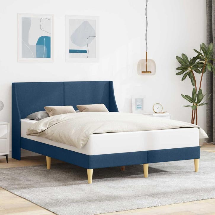 vidaXL Bedframe met hoofdeinde verbindingplaat, Huis en Inrichting, Slaapkamer | Bedden, Nieuw, Verzenden