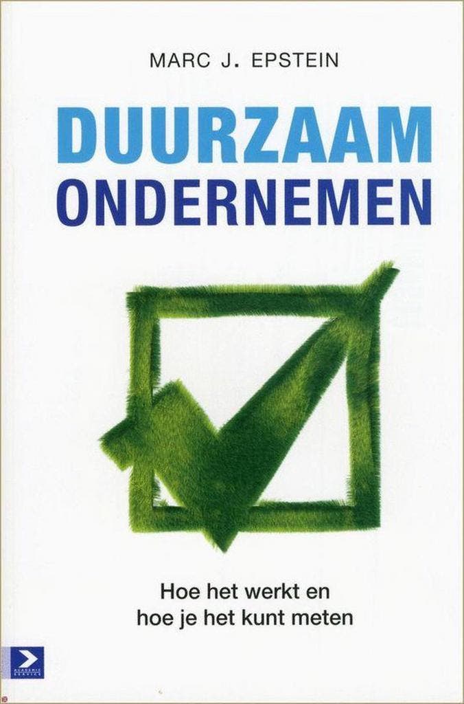 Duurzaam ondernemen 9789052616827 M.J. Epstein, Livres, Économie, Management & Marketing, Envoi