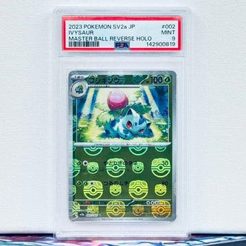 Pokémon Graded card - IVYSAUR #002 - Pokémon - PSA 9, Nieuw