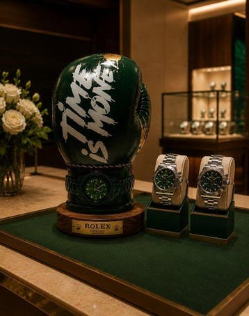 Art Stray-Nos -  Uppercut Genève , Rolex Knockout