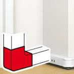 Canal mural vertical dangle Legrand DLP - 75642, Verzenden, Nieuw