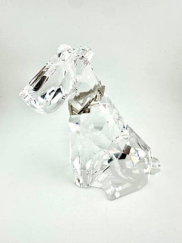 Swarovski - Figuur - The Dog - 289202 - Kristal, Antiek en Kunst