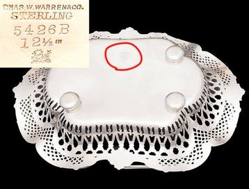 Hangende mand - .925 zilver - Prachtig antiek