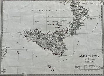 Sicilia - Sicilië; S.D.U.K. - Italia antica. Parte III. e, Boeken, Nieuw