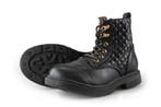 Nelson Veterboots Meisjes in maat 33 Zwart, Verzenden, Jongen of Meisje, Schoenen, Zo goed als nieuw