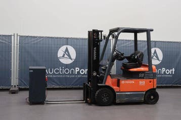 Veiling: Heftruck Toyota 7FBMF16 Elektrisch 1600kg 3.3m 2007, Ophalen