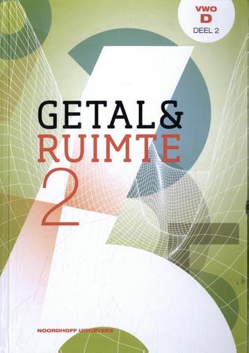 vwo D deel 2 / Getal & Ruimte / leerboek 9789001842390, Boeken, Verzenden, Gelezen