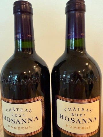 2021 Chateau Hosanna - Pomerol - 2 Flessen (0.75 liter), Nieuw