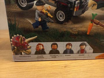 Lego Set - 76950 - Jurassic World - 76950 Triceratops, Nieuw