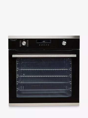 John Lewis JLBIOS645 Inbouw Oven 60 cm RVS met Stoomfunctie, Elektronische apparatuur, Ophalen of Verzenden, Nieuw