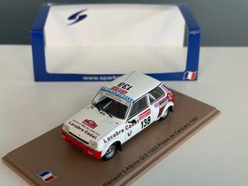 Spark 1:43 - Model raceauto - Renault 5 Alpine #138 Rally, Nieuw