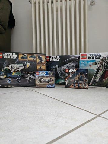 Lego Set - Star Wars - Lego 75436, 75373, 75433, 75312 e, Nieuw