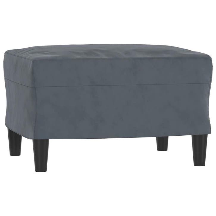 Donkergrijze poef | Retour deal | Nu stunten (voetenbank), Huis en Inrichting, Zetels | Voetbanken en poefs, 50 tot 75 cm, 50 tot 75 cm