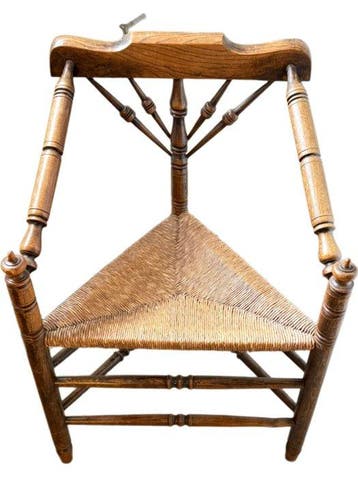 Stoel - Hout, Rattan
