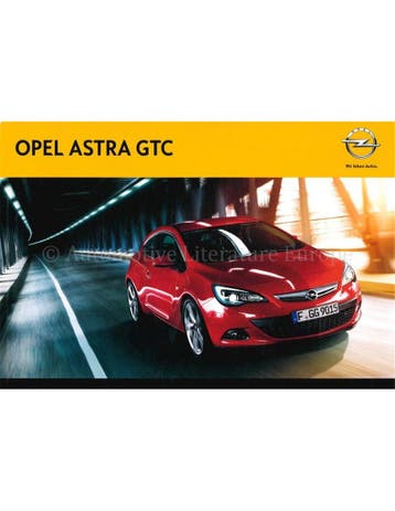 2012 OPEL ASTRA GTC BROCHURE DUITS, Nieuw