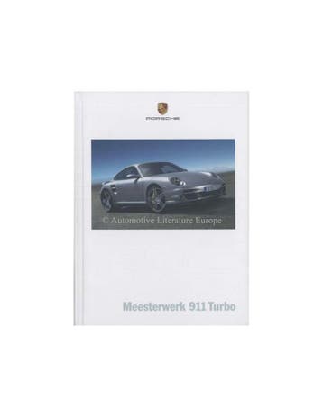 2006 PORSCHE 911 TURBO HARDCOVER BROCHURE NEDERLANDS