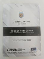 Topps Focus Argentina Javier Zanetti 3/50 Serialized card,
