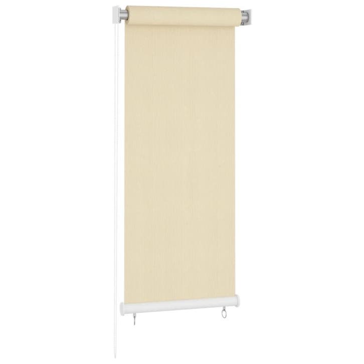 vidaXL Rolgordijn voor buiten 65(B)x140(H) cm HDPE, Maison & Meubles, Ameublement | Rideaux & Stores à lamelles, Envoi