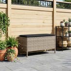 vidaXL Tuin Voetenbank Grijs en Donkergrijs 80 x 38 x 45 cm, Verzenden