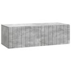 vidaXL Wandmontage TV-kast Betongrijs 98 x 41 x 30 cm, Huis en Inrichting, Kasten |Televisiemeubels, Verzenden, Nieuw