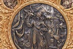 Wanddecoratie - Courtesane-scène of allegorische scène - 37