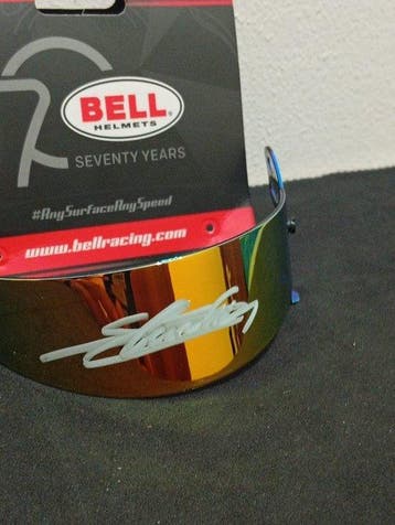Ferrari - Helmet Visor - Charles Leclerc - 2024 - Schaal 1/2