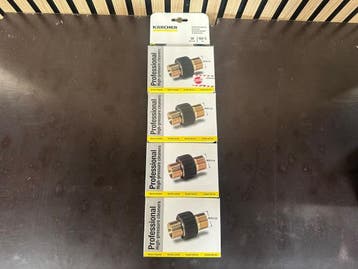 Veiling - 4x Kärcher 4.403-002.0 Slangkoppeling M22 x 1,5, Nieuw