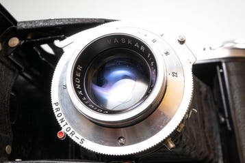 Voigtländer Bessa I with Vaskar 4,5/105mm | Analoge, Nieuw