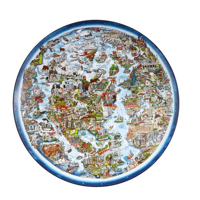 Charles Fazzino (1955) - For A Better World, Antiquités & Art, Art | Objets design