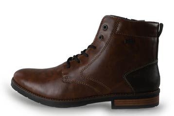 Rieker Veterboots in maat 45 Bruin, Bruin, Verzenden, Boots, Zo goed als nieuw