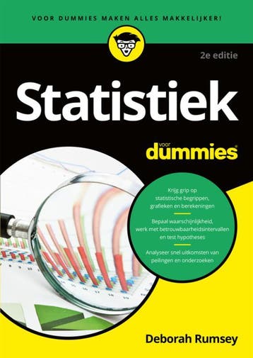 Statistiek voor Dummies / Voor Dummies 9789045350585, Verzenden, Deborah J. Rumsey